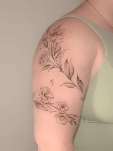 ornamental-floral-arm-tattoo-calgary