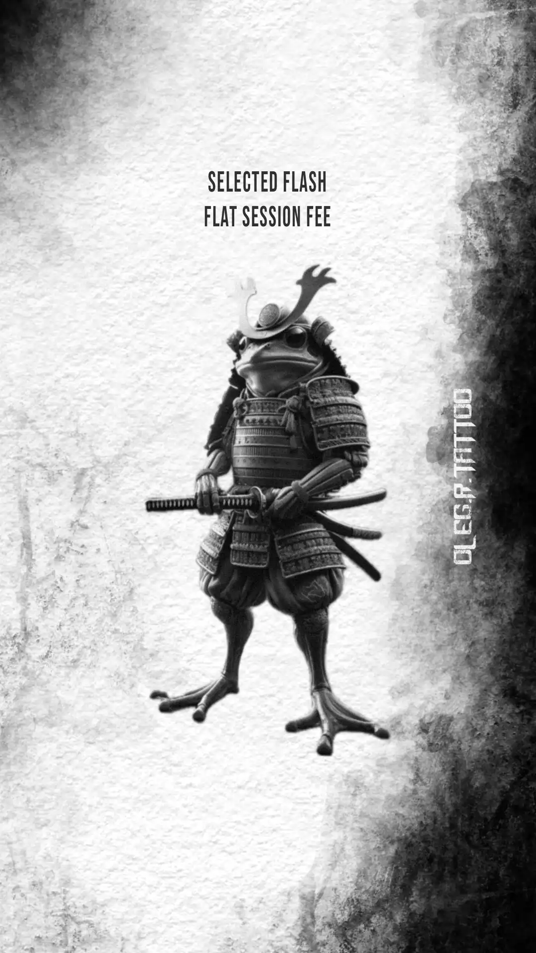 samurai_frog_tattoo_design_dark_realism_style